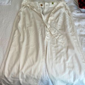 High rise wide crop pants from ana